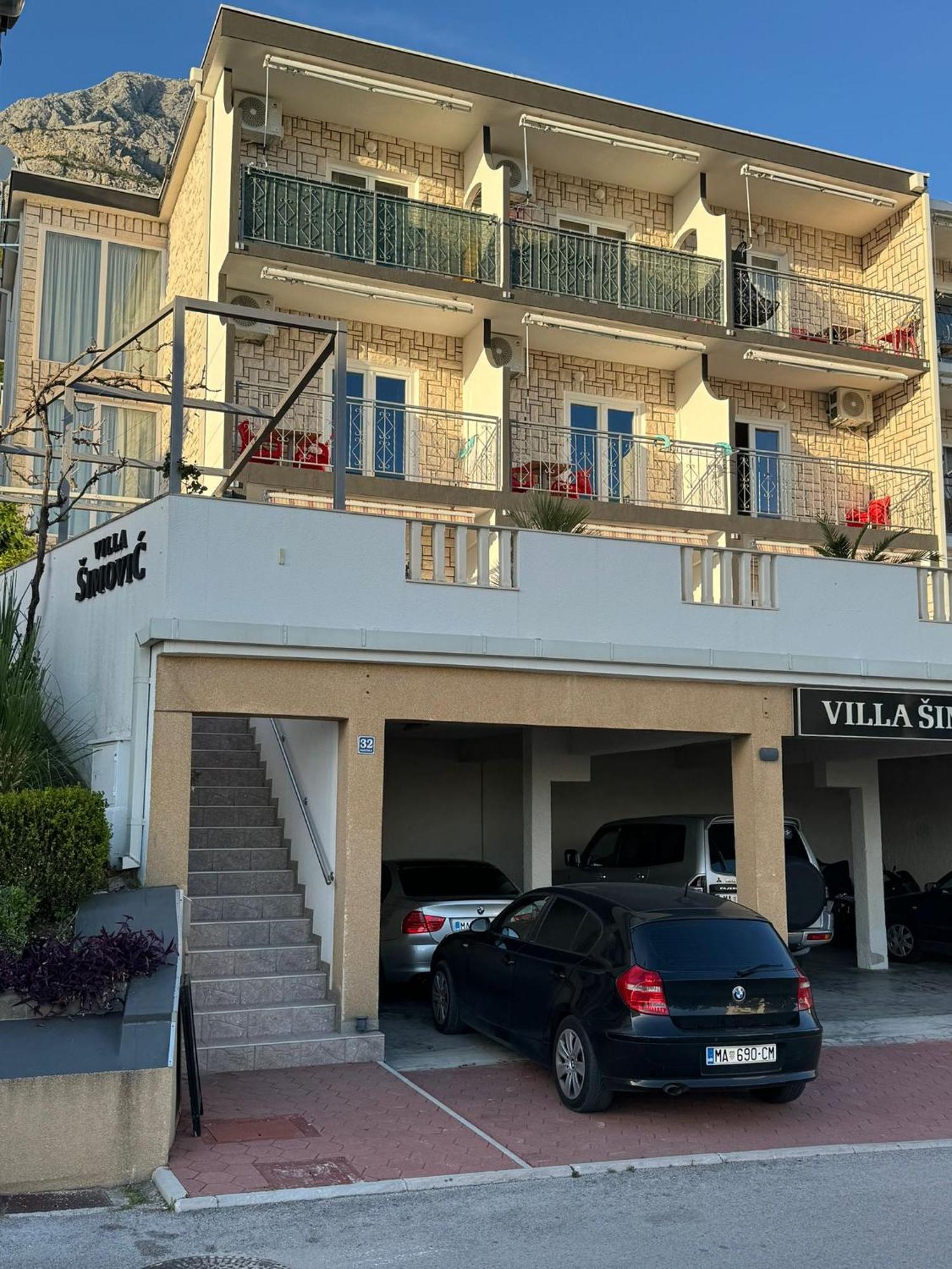 Villa Simovic Apartments Baska Voda Exterior photo